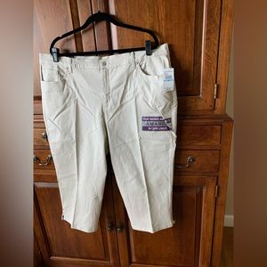 Gloria Vanderbilt Amanda Capri Plus Nwt